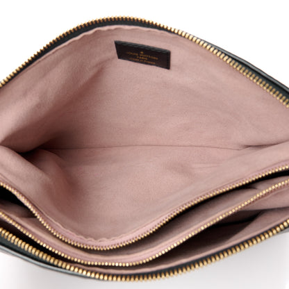 Louis Vuitton Lambskin Embossed Monogram Coussin PM Black 6 of 12