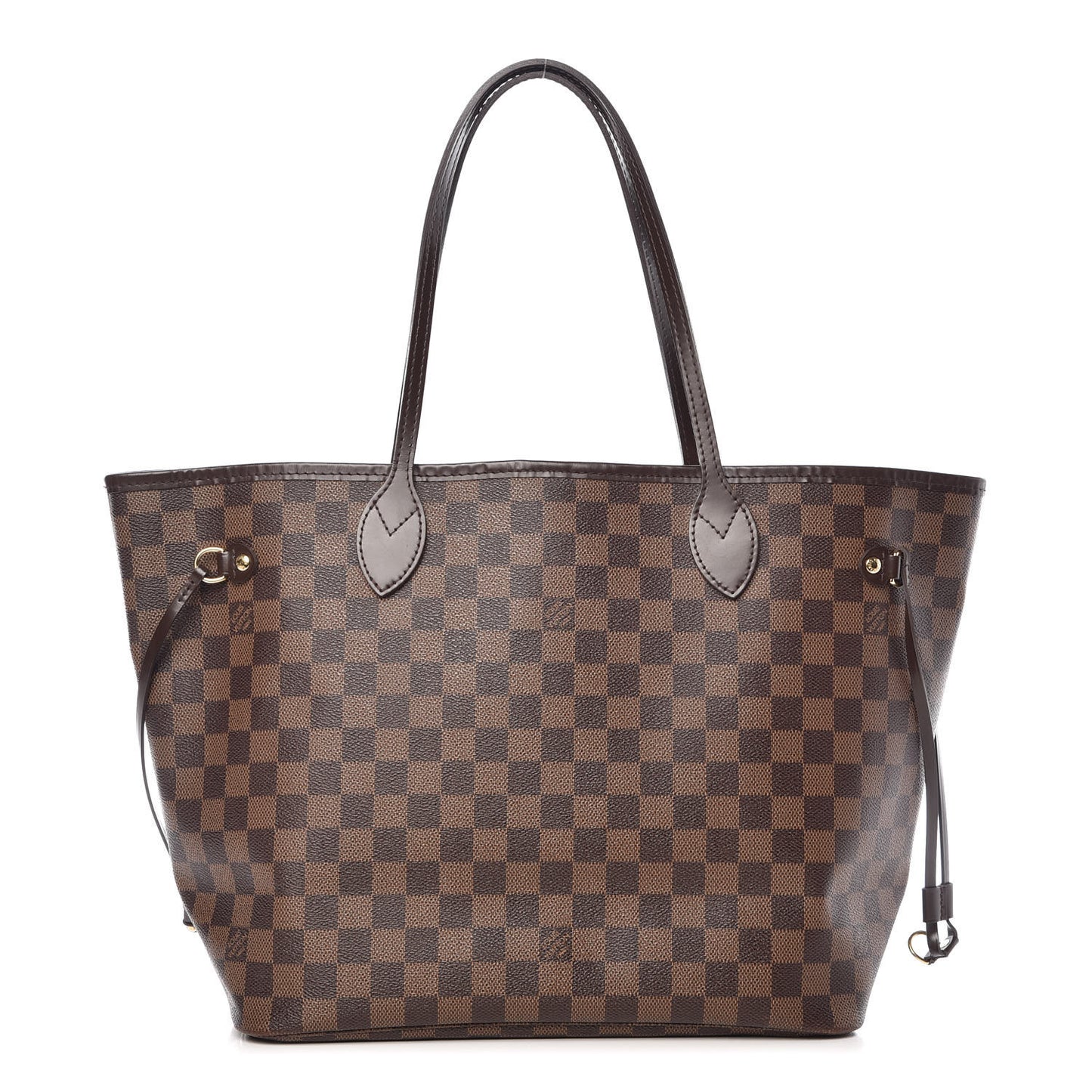 Damier Ebene Neo Neverfull MM Rose Ballerine