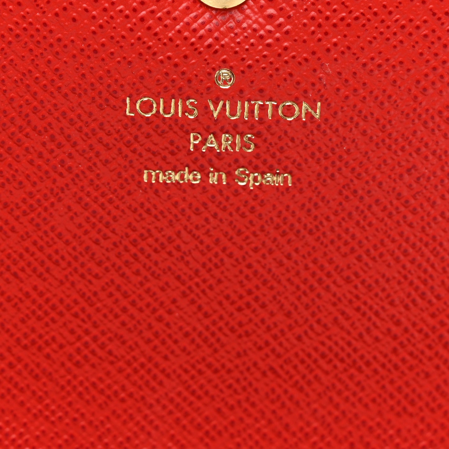 Monogram Bloom Flower Emilie Wallet Coquelicot