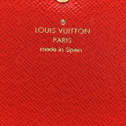Louis Vuitton Monogram Bloom Flower Emilie Wallet Coquelicot 6 of 7