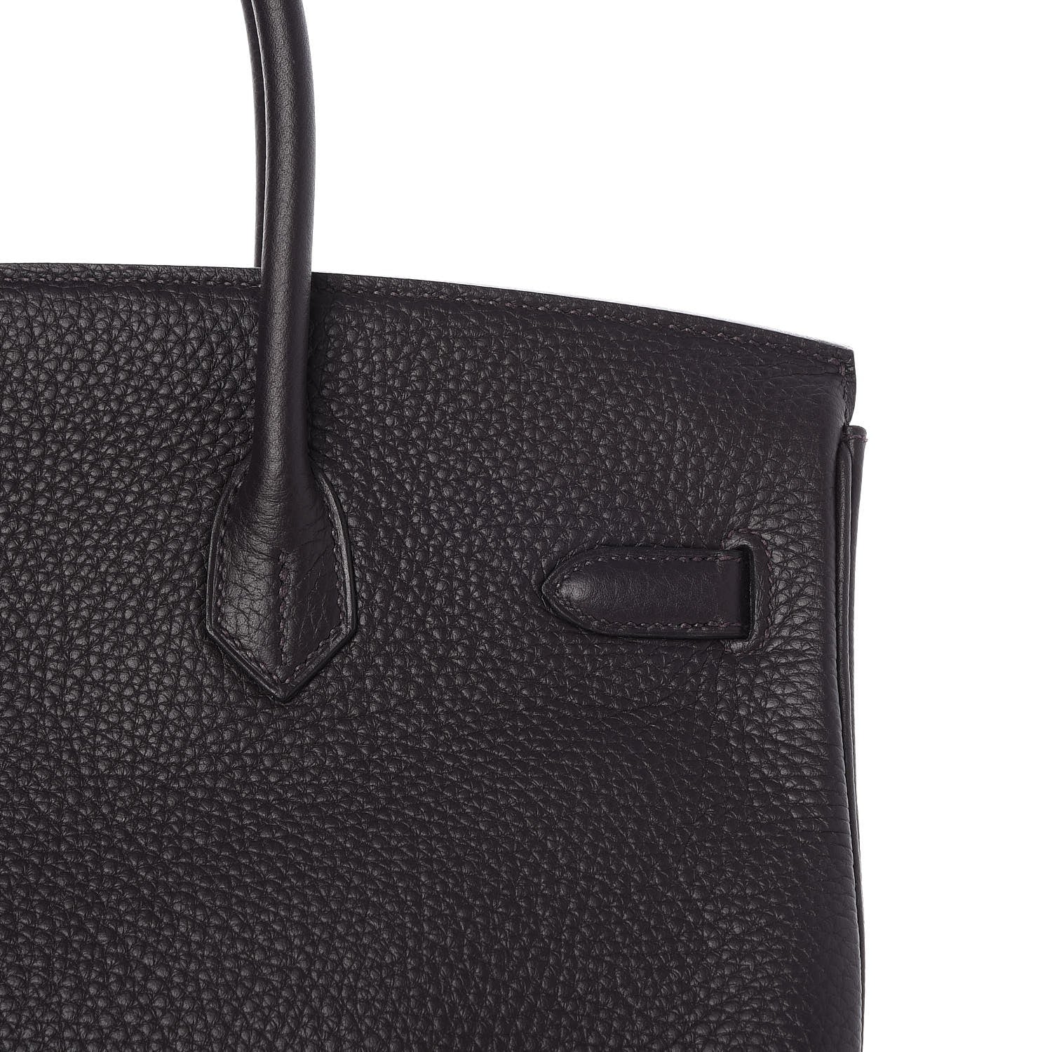 Hermes Taurillon Clemence Birkin 35 Prunoir 25 of 31