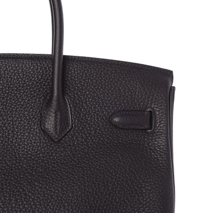 Hermes Taurillon Clemence Birkin 35 Prunoir 25 of 31