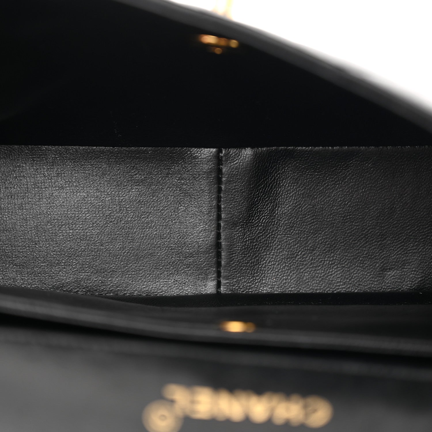 Chanel Lambskin Quilted Medium Single Flap Black 5 of 18