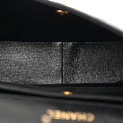 Chanel Lambskin Quilted Medium Single Flap Black 5 of 18