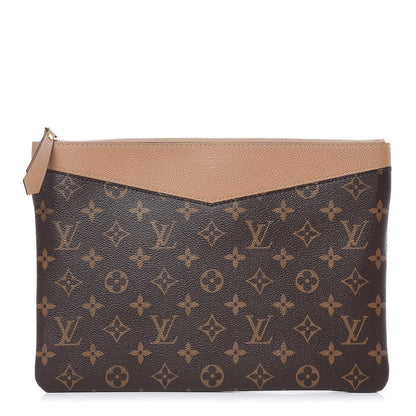 Louis Vuitton Monogram Daily Pouch Sesame 1 of 8