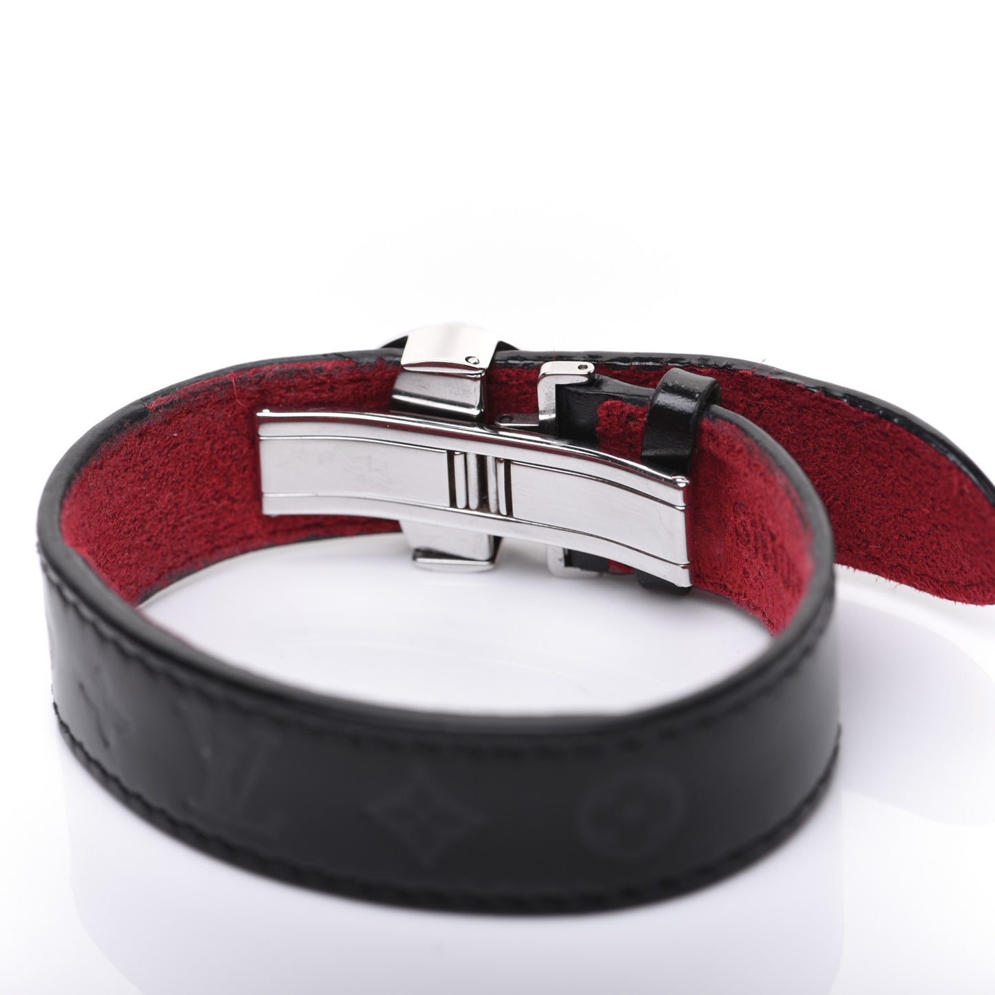 Mat Monogram Wish Bracelet Black