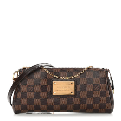 Louis Vuitton Damier Ebene Eva Clutch 1 of 10