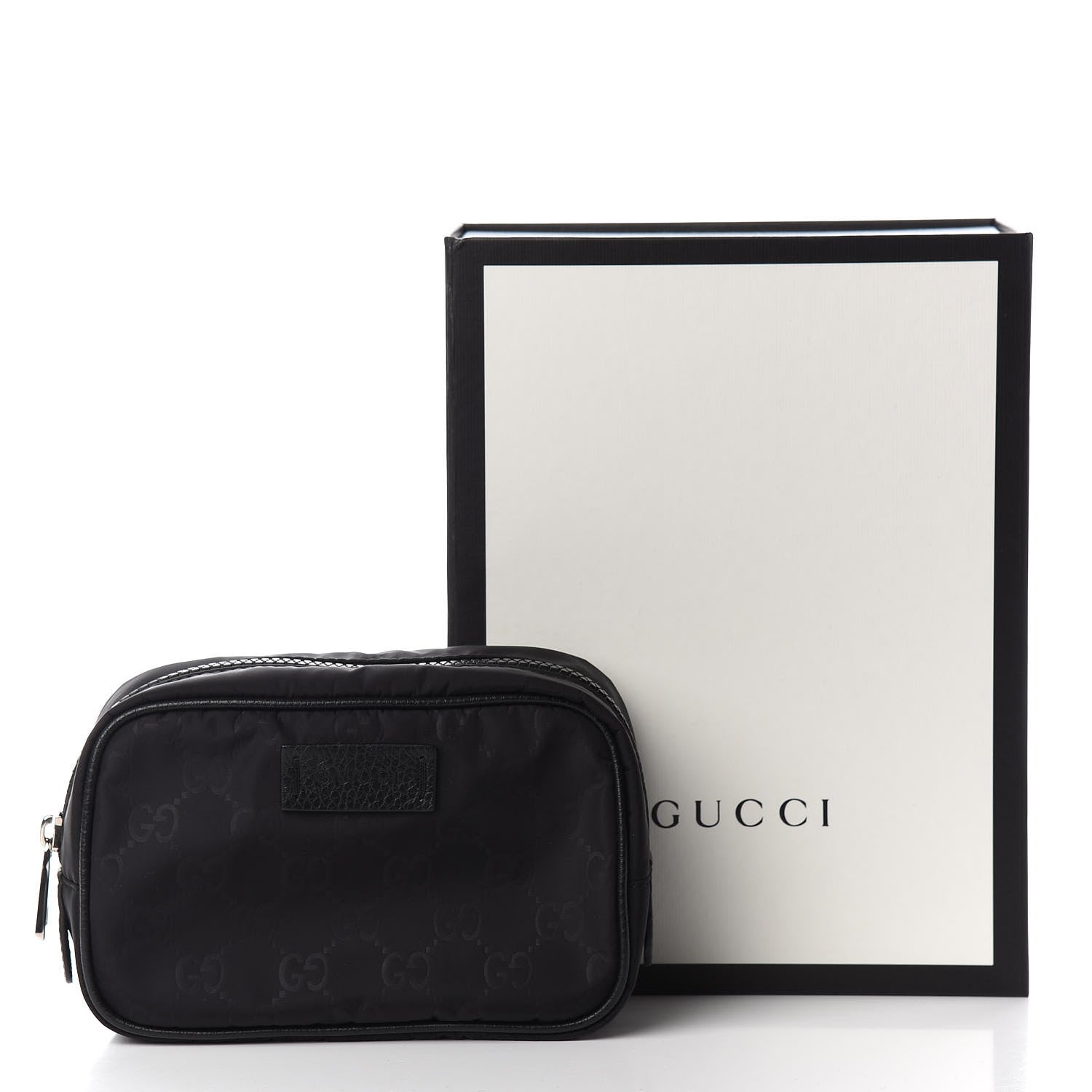 Gucci Nylon Monogram Small Dolmias Pouch Black 10 of 10