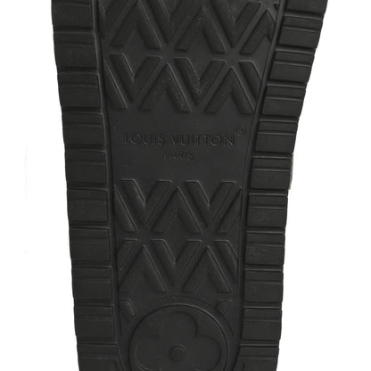 Louis Vuitton Monogram LV Sunset Comfort Flat Sandals 37.5 Cacao Brown 8 of 9