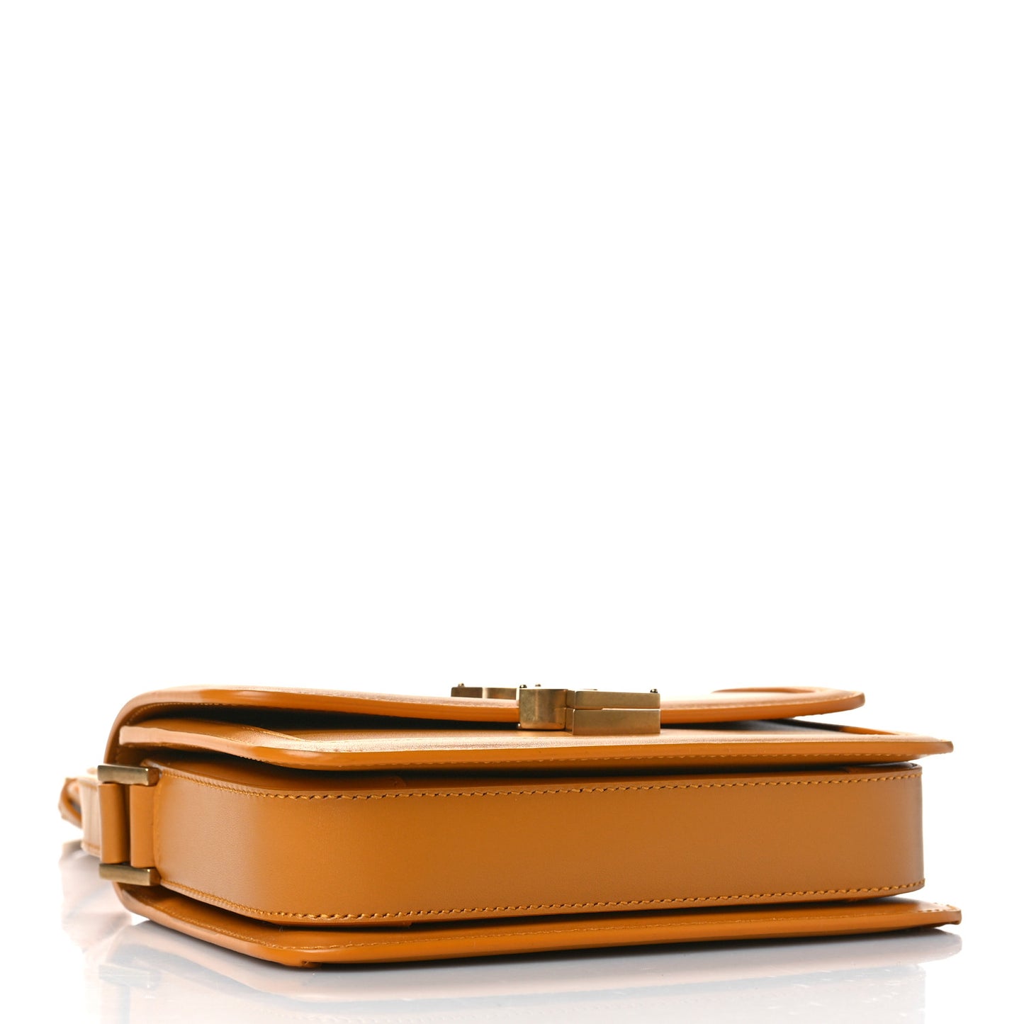 Smooth Calfskin Small Solferino Satchel Dark Sun