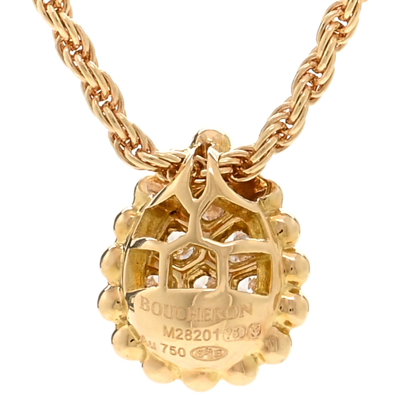18K Yellow Gold Diamond XS Serpent Boheme Necklace