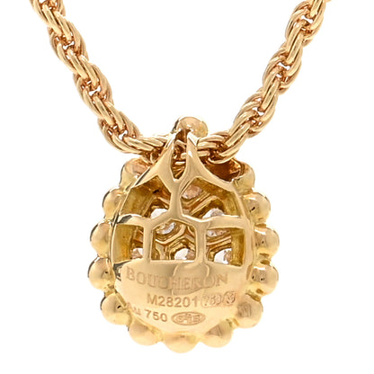 Boucheron 18K Yellow Gold Diamond XS Serpent Boheme Necklace 5 of 5