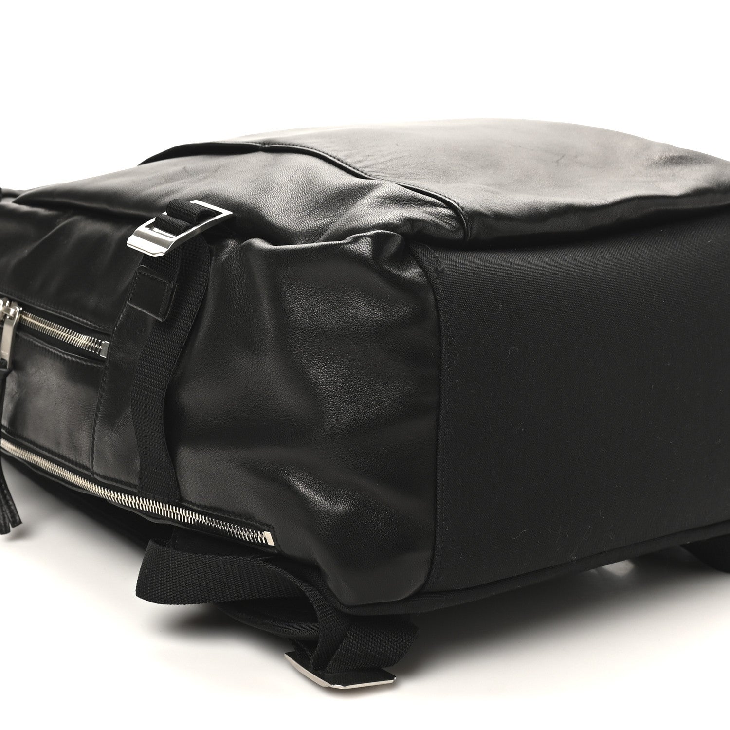Saint Laurent Lambskin City Trekking Backpack Black 8 of 9