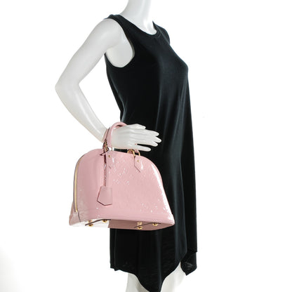 Louis Vuitton Vernis Alma PM Rose Ballerine 2 of 9
