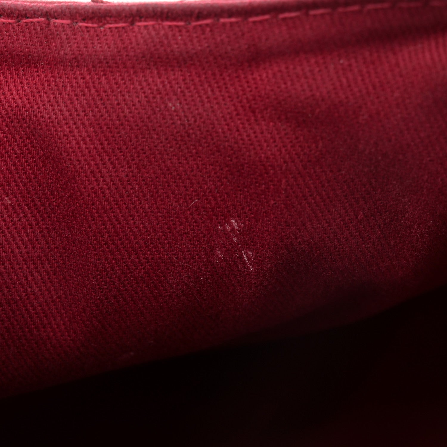 Chanel Lambskin Quilted Messenger Bag Red 11 of 14