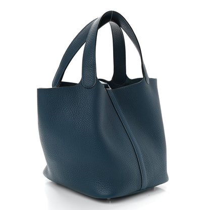 Hermes Taurillon Clemence Picotin Lock 22 MM Colvert 3 of 11