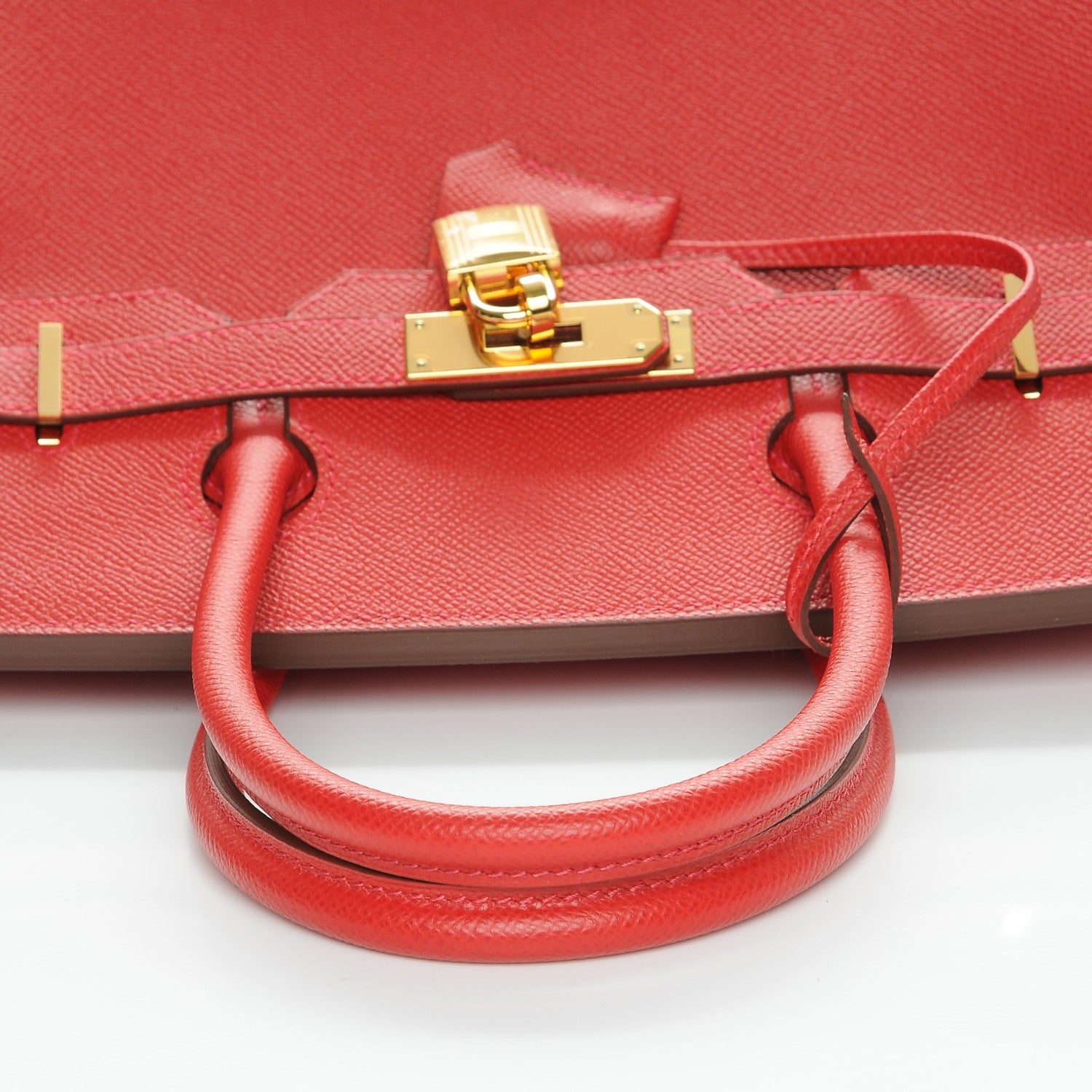 Hermes Epsom Birkin 30 Rouge Casaque 14 of 26