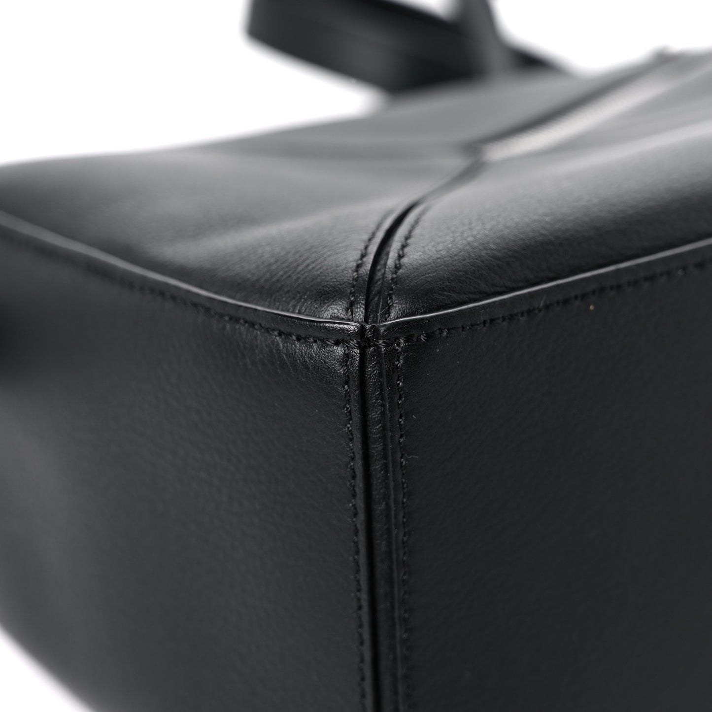 Calfskin Small Puzzle Bag Black