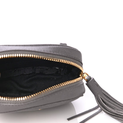 Saint Laurent Grain De Poudre Matelasse Monogram Baby Lou Camera Bag Fog 5 of 7