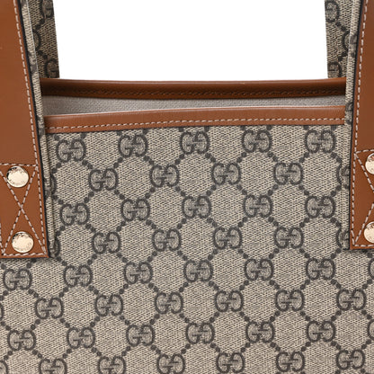 Gucci GG Plus Monogram Medium Signature Web Loop Tote Light Brown 8 of 10