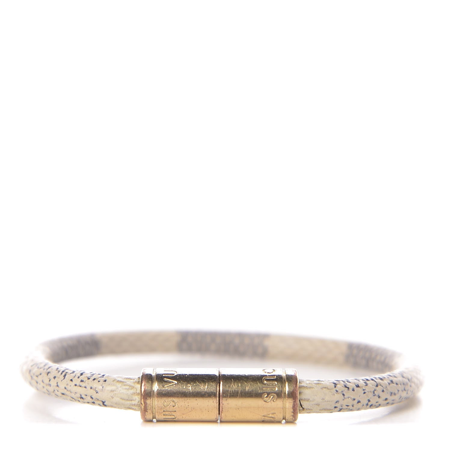 Louis Vuitton Damier Azur Keep It Bracelet 17 1 of 4