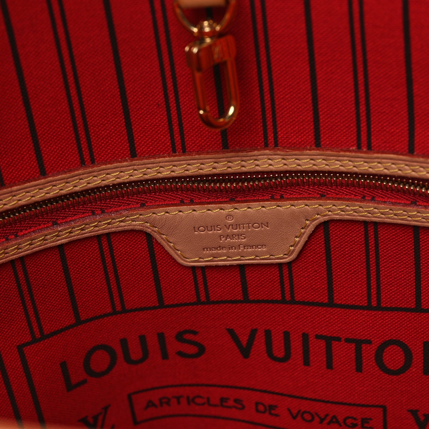 Louis Vuitton Monogram Neo Neverfull MM Cherry 6 of 12