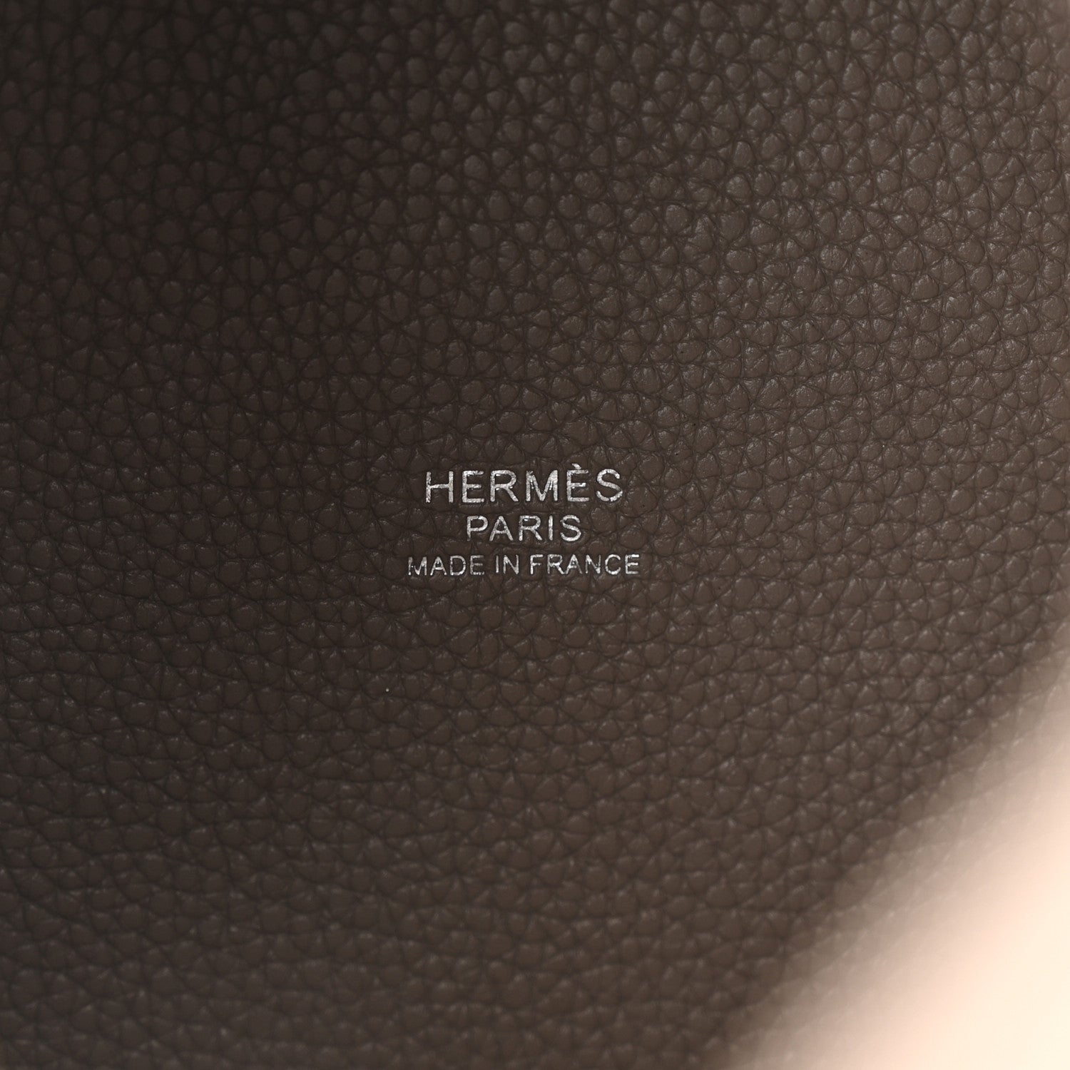 Hermes Taurillon Maurice Picotin Lock 18 PM Gris Asphalte 6 of 11