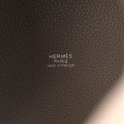 Hermes Taurillon Maurice Picotin Lock 18 PM Gris Asphalte 6 of 11