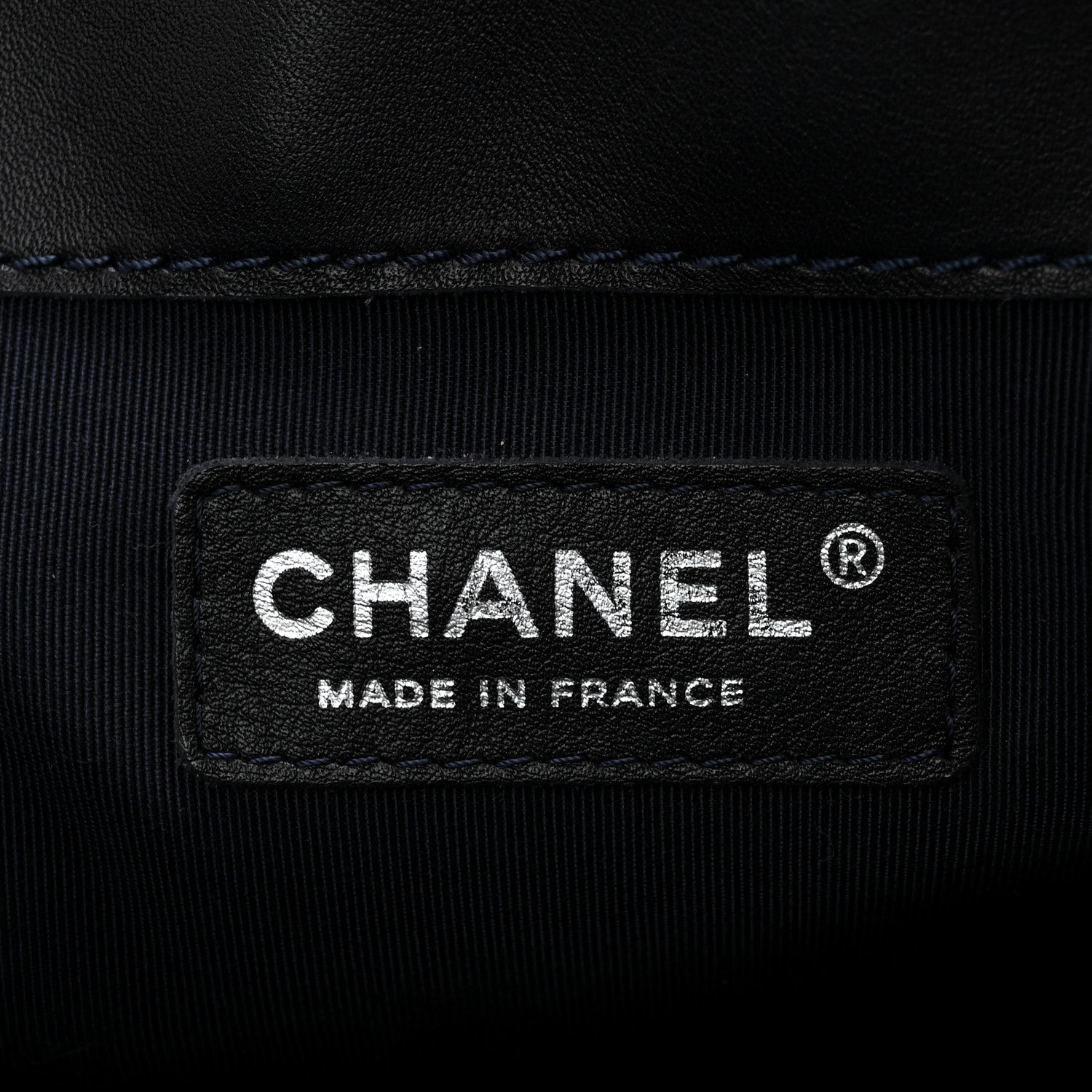 Chanel Patent New Medium Boy Reverso Flap Navy 6 of 10