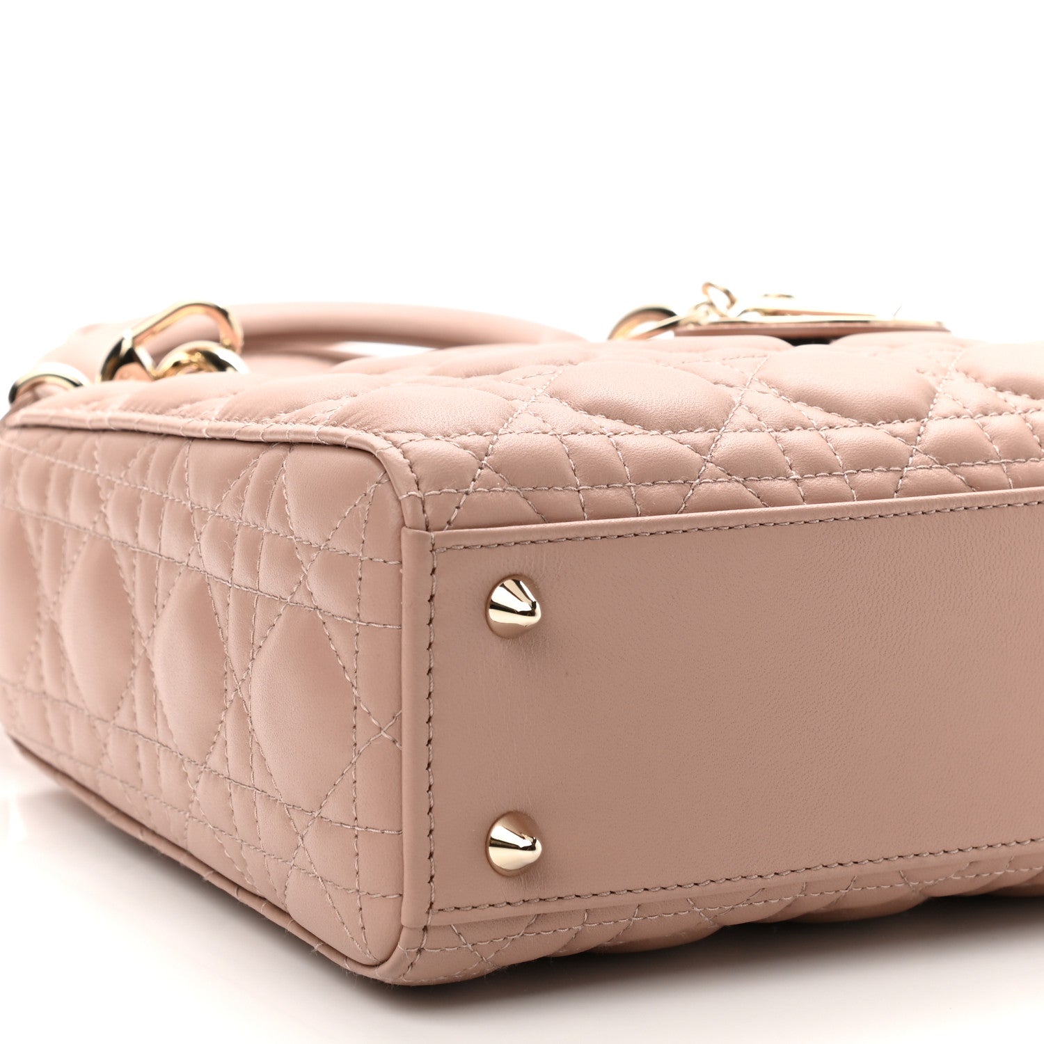 Christian Dior Lambskin Cannage Small My ABCDior Fard 9 of 11