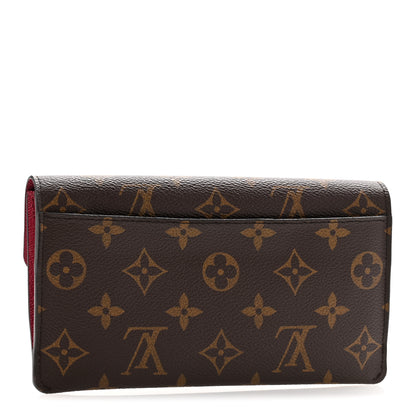 Louis Vuitton Monogram Jeanne Wallet Fuchsia 4 of 11