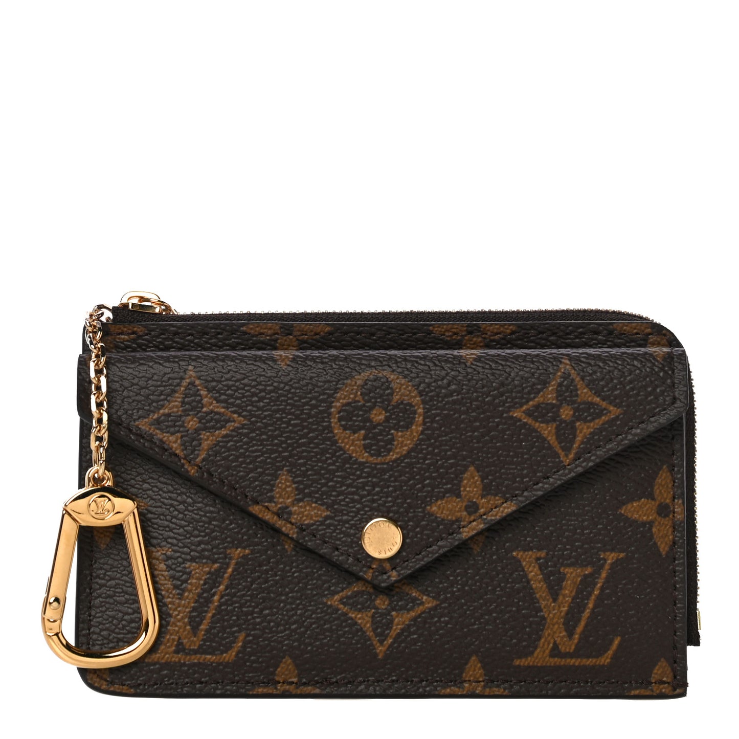 Monogram Recto Verso Card Holder Black