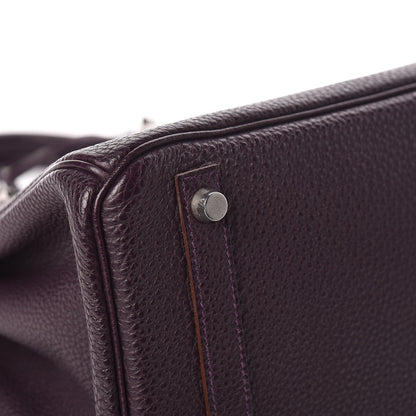 Hermes Togo Birkin 30 Raisin 26 of 31