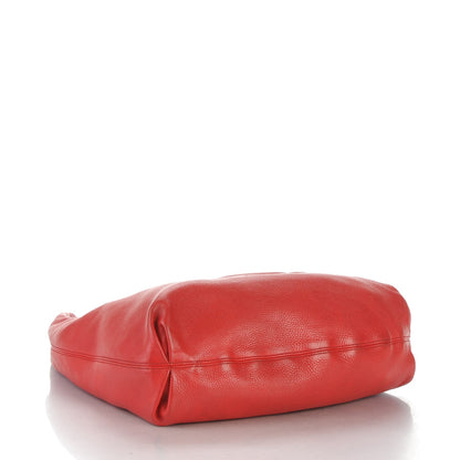 Gucci Pebbled Calfskin Large Soho Hobo Red 4 of 11