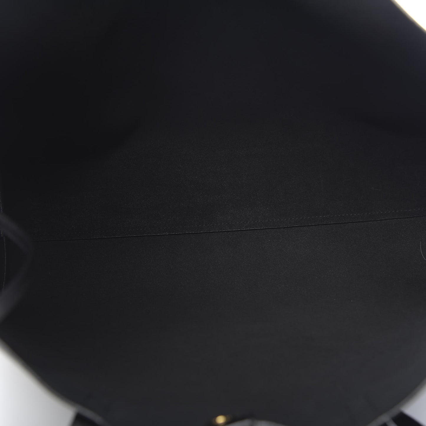 Calfskin Large Shopping Tote Black