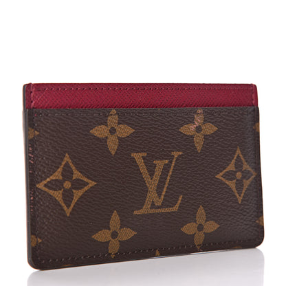 Louis Vuitton Monogram Card Holder Fuchsia 3 of 8