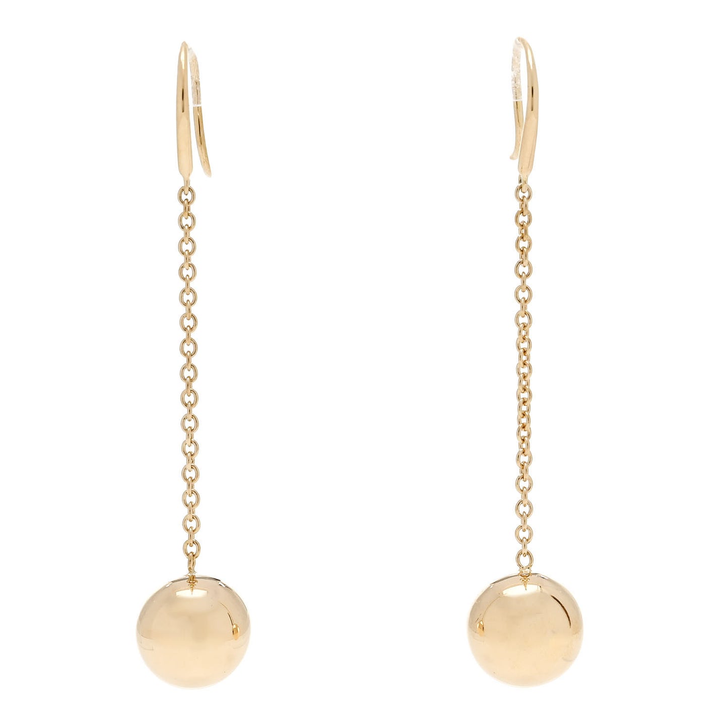 18K Yellow Gold 10mm HardWear Ball Hook Drop Earrings