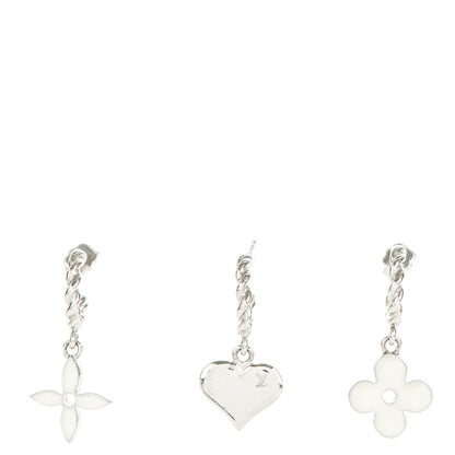 Louis Vuitton Sweet Monogram Earrings White 1 of 4