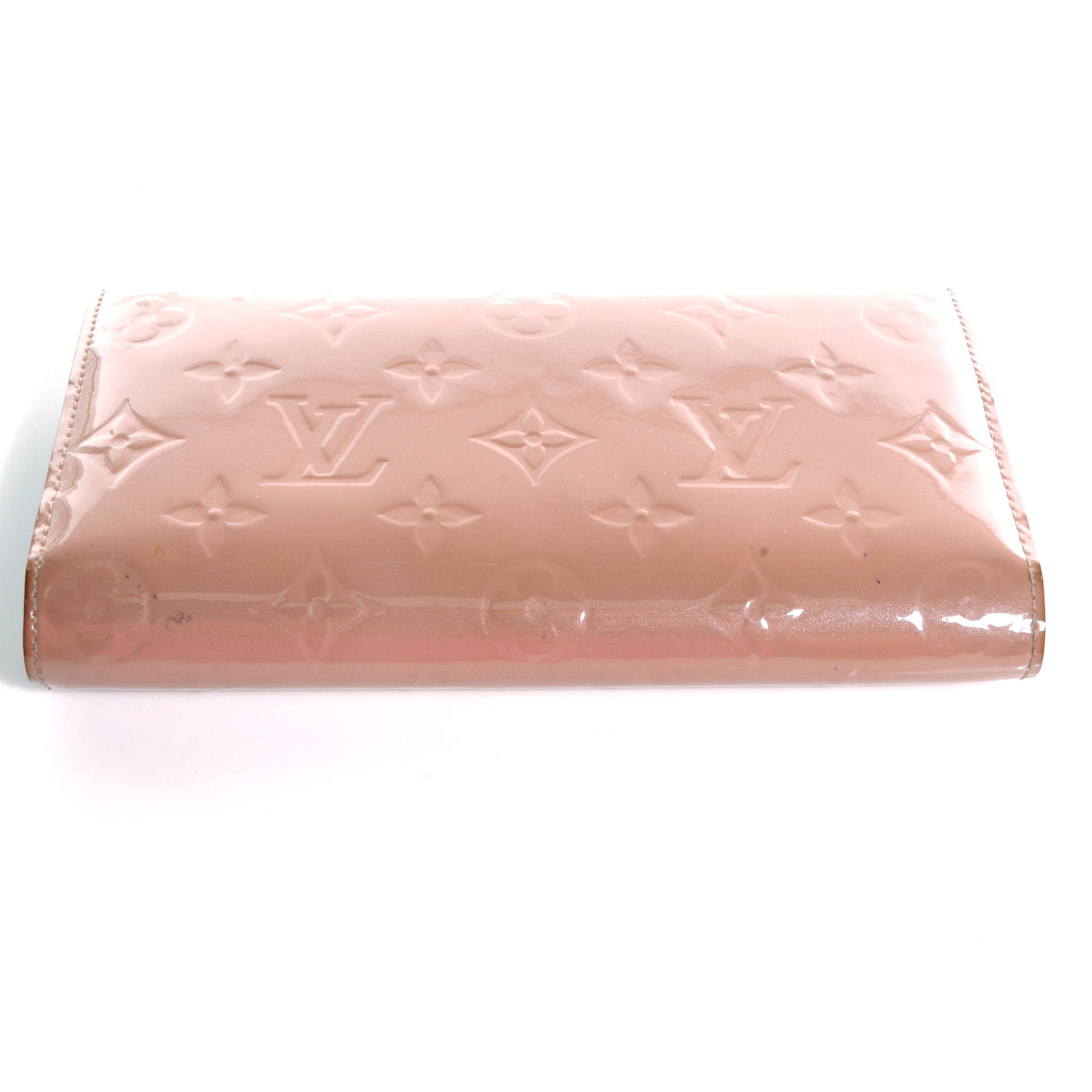 Louis Vuitton Vernis Sarah Wallet Rose Velours 6 of 11