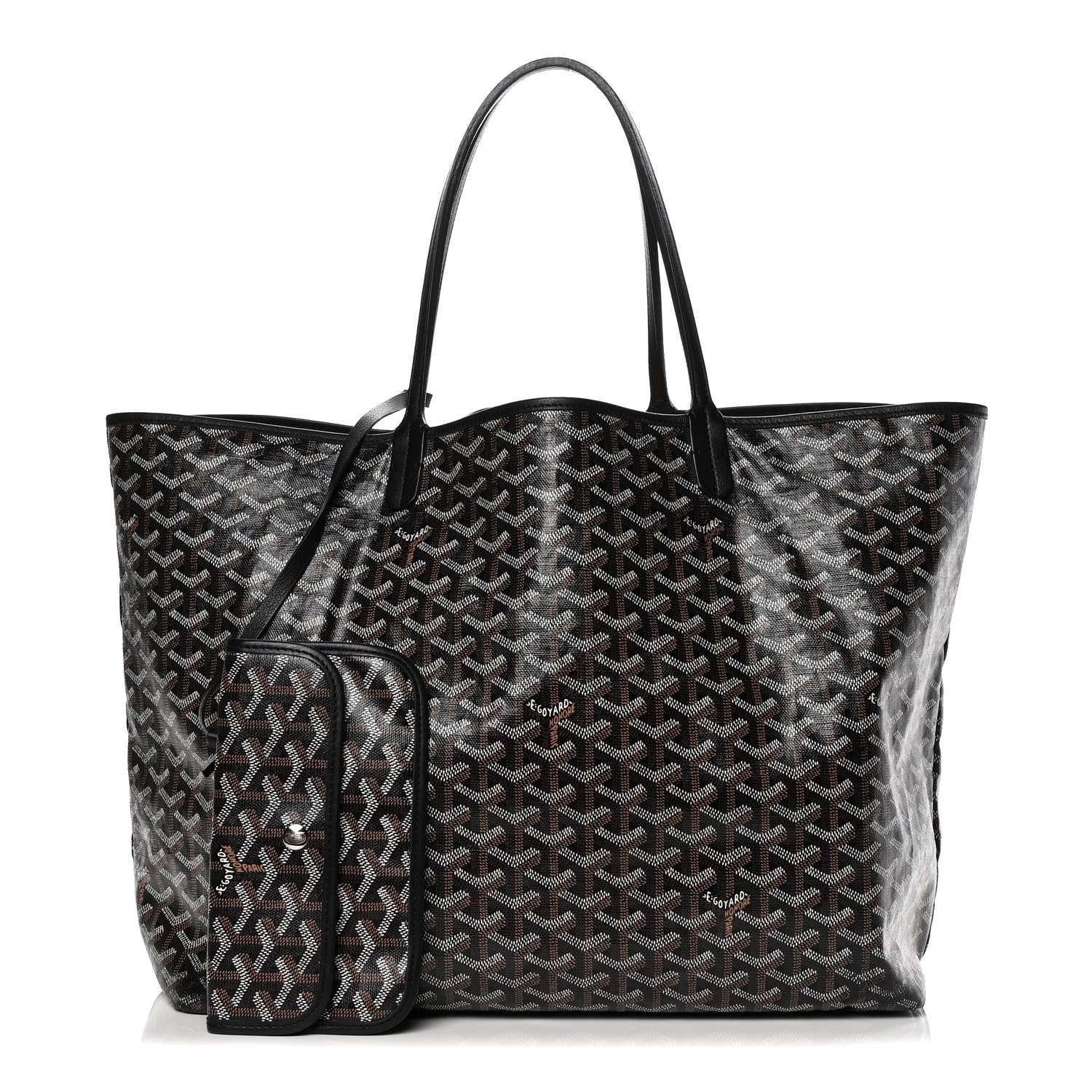 Goyard Goyardine Saint Louis GM Black 1 of 12