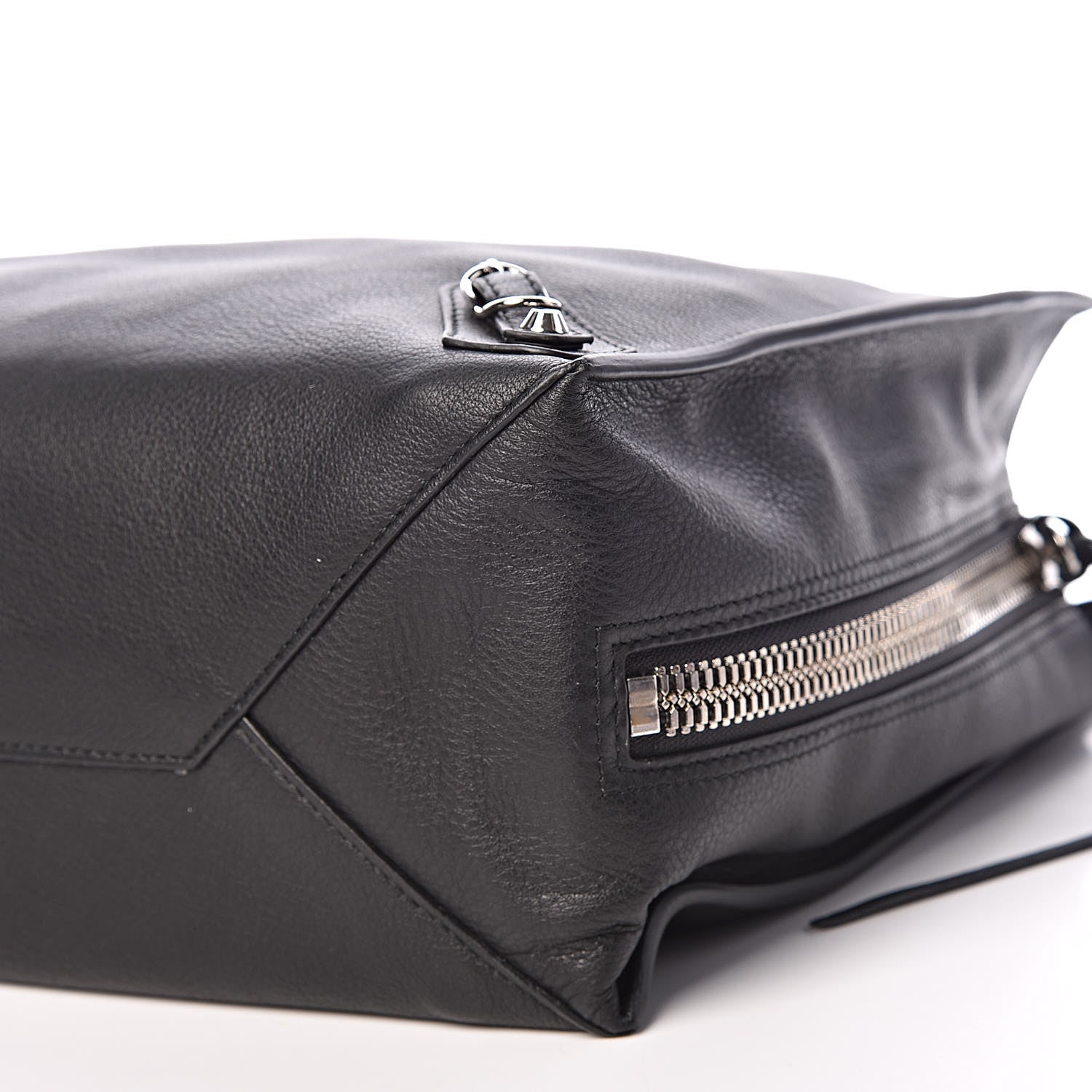 Balenciaga Veau Papier B4 Zip Around Tote Black 9 of 9