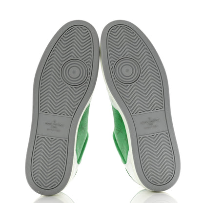 Louis Vuitton Calfskin Monogram Mens Rivoli Sneakers 11 White 5 of 11