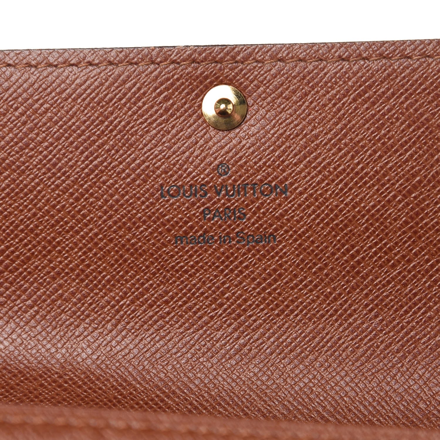 Louis Vuitton Monogram Porte-Monnaie Tresor Wallet 6 of 7
