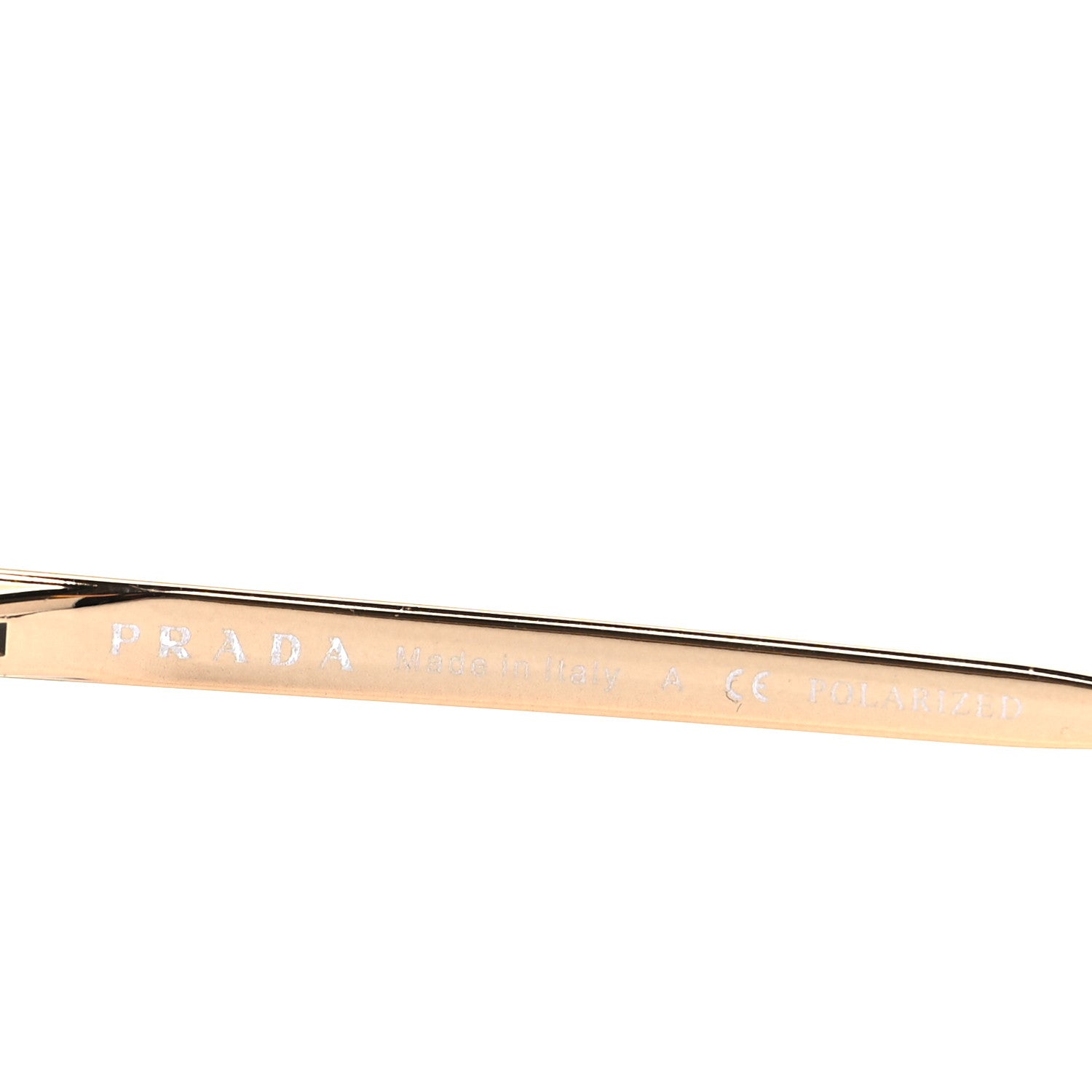 Prada Polarized Cat Eye Sunglasses SPR 68T Black 6 of 8