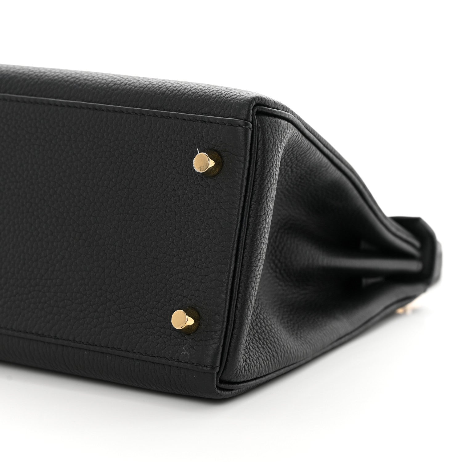 Hermes Togo Kelly Retourne 28 Black 6 of 12