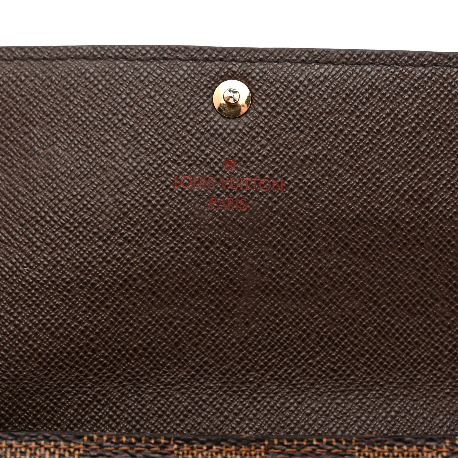 Louis Vuitton Damier Ebene Sarah Wallet 6 of 7