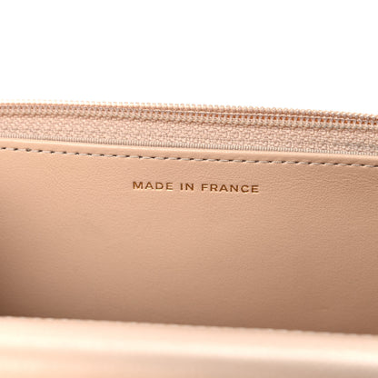 Chanel Caviar Quilted Coco Candy Wallet On Chain WOC Beige 7 of 15