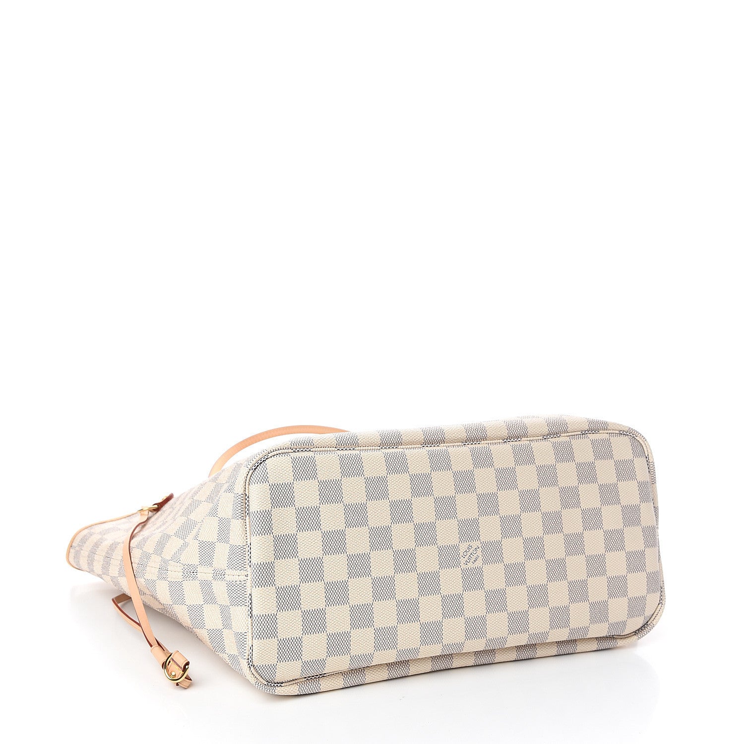 Louis Vuitton Damier Azur Neo Neverfull MM Rose Ballerine 4 of 10