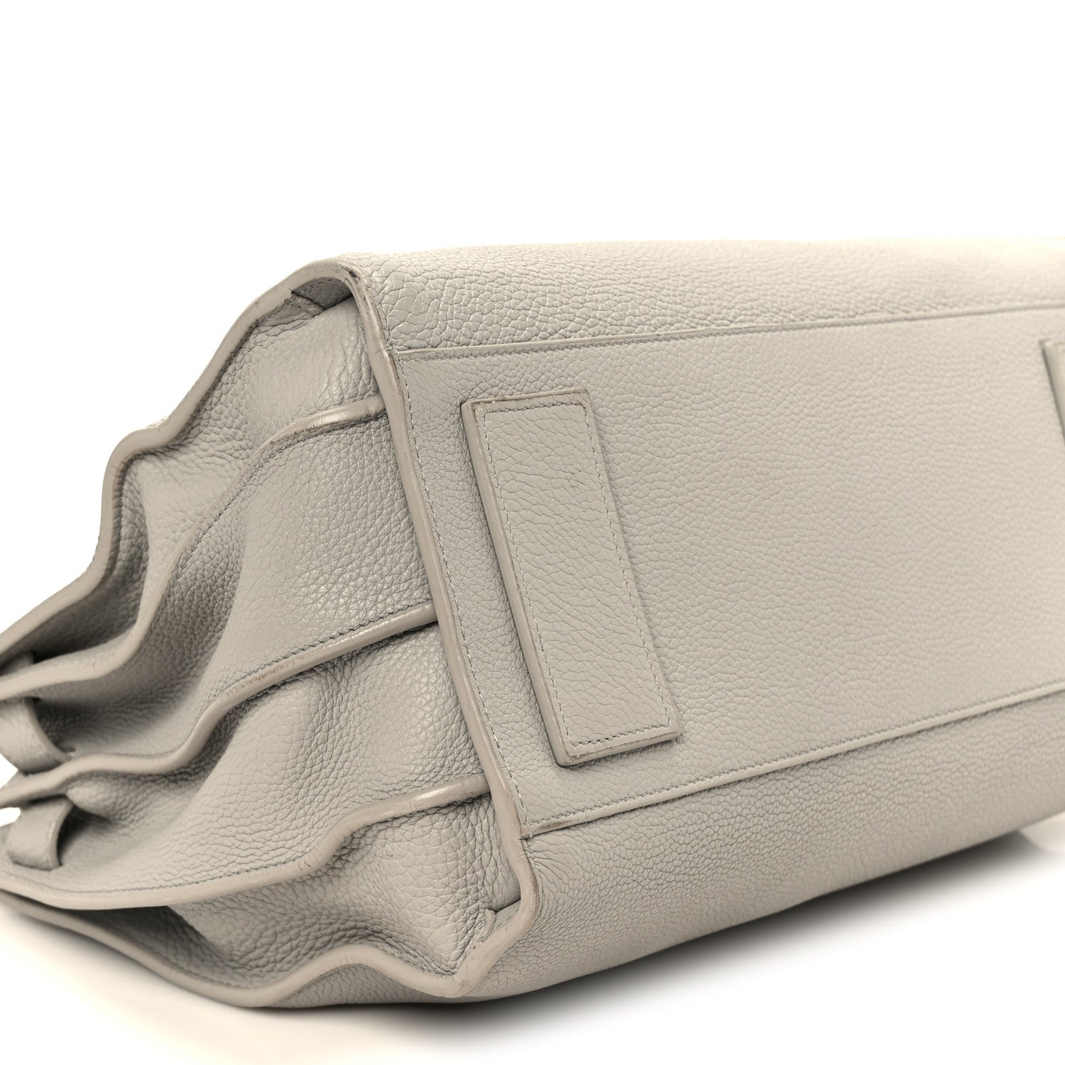 Saint Laurent Grained Calfskin Small Supple Sac De Jour Grey 10 of 11