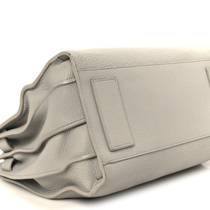 Saint Laurent Grained Calfskin Small Supple Sac De Jour Grey 10 of 11